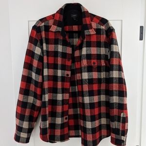 J. Crew CPO wool shirt